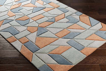 Coscapewo Modern Peach Area Rug